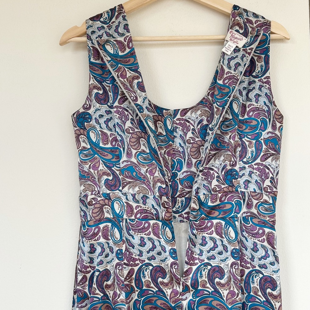 Original Penguin By Munsingwear Silk Blend Paisley Dress 4 View 6